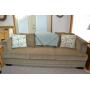 Couch w/throw & Pillows (2)