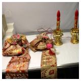 Asian Style Lamp & Ribbon