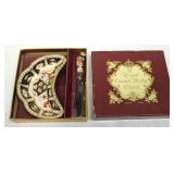 Royal Crown Derby Butter Dish Set