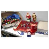 Vintage Christmas Ornaments & Home Decor Lot