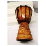 Hand Carved Bahamas Bongo 12"T