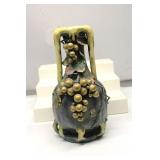 Amphora Edda Art Pottery Vase Cluster of Grapes