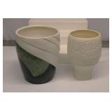 Vintage Ceramic Plant Pots set of 2