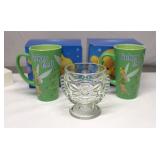 Walt Disney Tinker Bell Cups & Glass Mug