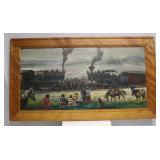 Oil on Board Signed 41.5" x 23.5"