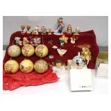 Vintage Christmas Ornaments Lot