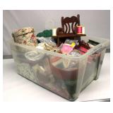 Sewing Items Box Lot