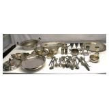 Silver Plate Dishes Lot