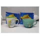 New Old Stock Disney Tinkerbell Mugs 2