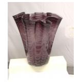 Royal Gallery Purple Vase Hand Blown Glass Vase