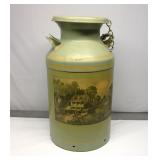 Painted Milk Can
