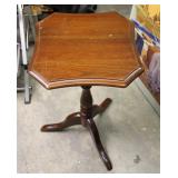 Antique Side Table 15"W 15"D 24"T
