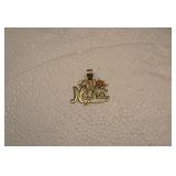 14K Yellow Gold #1 NINA Pendant