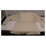 Vintage Hand Made Wool Sweater ( Looks Large )