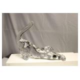 Lenox Lead Crystal Cat "Morning Stretch"