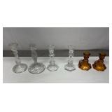 Vintage Candle Holders Lot