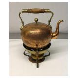 Vintage Copper Tea Pot