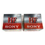 New Sony Cassettes Lot