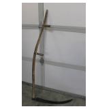 Antique Wood Scythe