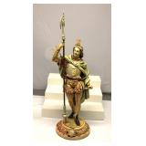 St. Florian Religious Metal Figurine 22.5" Tall