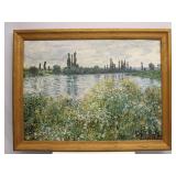 Claude Monet The Banks of the Seine at Vetheuil