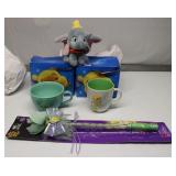 New Old Stock Disney Tinkerbell Mugs Wand Dumbo