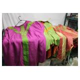 Antique Roman Priest vestment chasuble Set of 3