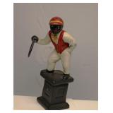 Cast Iron Jockey 11" Tall