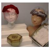 Vintage Hats & Trinket Box