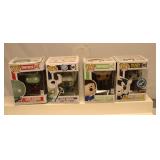 Funko Pops Set of 4 Figures