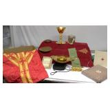 CHAPLAIN COMMUNION RELIGOUS SET