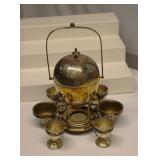 Silver Plate Egg Warmer circa 1900