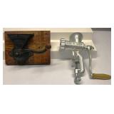 Antique Coffee Grinder & Meat Grinder