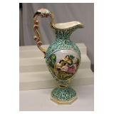 Capodimonte #106 Italy Pitcher 18" Tall