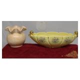 Vintage USA & Shawnee Pottery Vase & Centerpiece