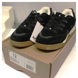 New Axion Official Black Gum Skate Shoes 12