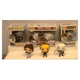 Funko Pops Set of 6 Figures