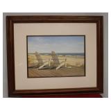 Beach Print 23" x 19" Daniel Pollera