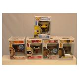 Funko Pops Set of 5 Figures