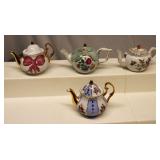 Vintage Mini Tea Pots Lot