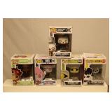 Funko Pops Set of 5 Figures