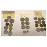 Thailand * Singapore  & Korea Coins