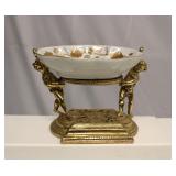 Hollywood regency style Children Cherub Soap Dish