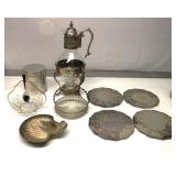 Silver Plate Dishes Lot