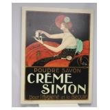 Print on Canvas Creme Simon Wall Art 32"x24"