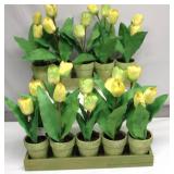 Artificial Tulips Home Decor Lot