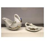Elizabeth Arden Swans Swan Gravy Boat Soap Dish
