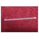 925 Marked Sterling Silver Bracelet