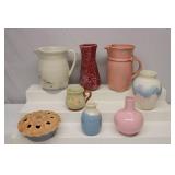 Stoneware Vases Lot