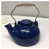 Cast Iron Enamel Tea Pot